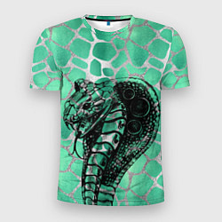 Мужская спорт-футболка Кобра Змеиный стиль