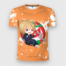 Мужская спорт-футболка Yachi Hitoka Haikyu Волейбол Z