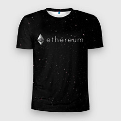 Футболка спортивная мужская Ethereum, цвет: 3D-принт