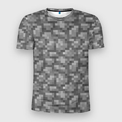 Футболка спортивная мужская Булыжник, цвет: 3D-принт