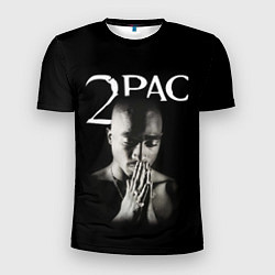 Футболка спортивная мужская TUPAC, цвет: 3D-принт