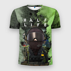Мужская спорт-футболка Opposing Force Half-Life спина