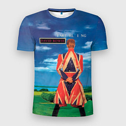 Футболка спортивная мужская Earthling - David Bowie, цвет: 3D-принт
