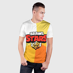 Футболка спортивная мужская BRAWL STARS - БРАВЛ СТАРС, цвет: 3D-принт — фото 2