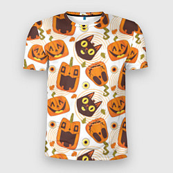Мужская спорт-футболка Patern Halloween 10