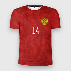 Мужская спорт-футболка Джикия, форма сборной России
