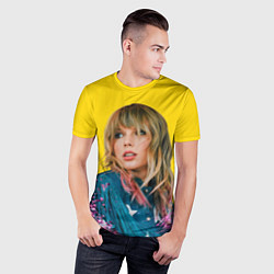 Футболка спортивная мужская Красотка Тейлор, цвет: 3D-принт — фото 2