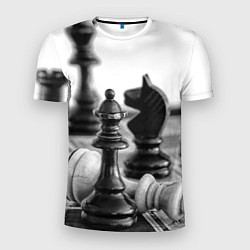 Мужская спорт-футболка Шах и мат Шахматы