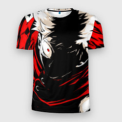 Футболка спортивная мужская Юджи Итадори злой Магическая битва, цвет: 3D-принт