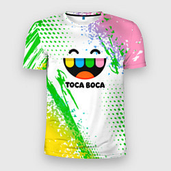 Мужская спорт-футболка Toca Boca: Улыбашка