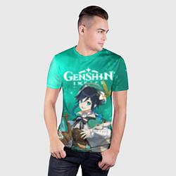 Футболка спортивная мужская ВЕНТИ VENTI АНЕМО, цвет: 3D-принт — фото 2