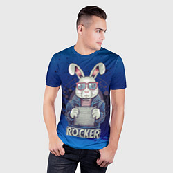 Футболка спортивная мужская Rocker!, цвет: 3D-принт — фото 2