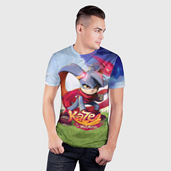 Футболка спортивная мужская Kaze and the Wild Masks, цвет: 3D-принт — фото 2
