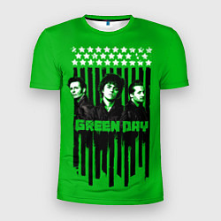 Мужская спорт-футболка Green day is here