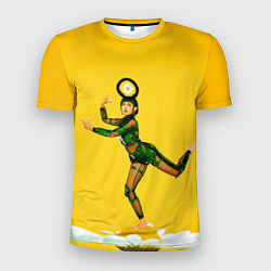 Мужская спорт-футболка Ашиникко на ромашке