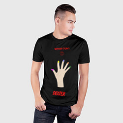 Футболка спортивная мужская Рука ледяного убийцы, цвет: 3D-принт — фото 2