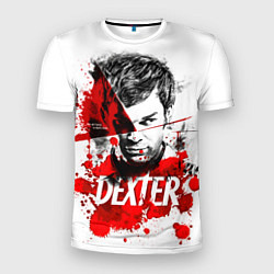 Футболка спортивная мужская Декстер Морган портрет, цвет: 3D-принт