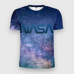 Мужская спорт-футболка Nasa cosmos