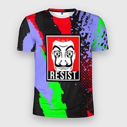 Мужская спорт-футболка La Casa de Papel Resist