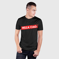 Футболка спортивная мужская BELLA CIAO БУМАЖНЫЙ ДОМ, цвет: 3D-принт — фото 2