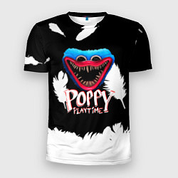 Мужская спорт-футболка Poppy Playtime Перья