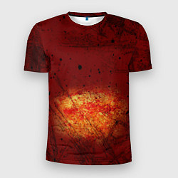 Футболка спортивная мужская Взрыв на Марсе, цвет: 3D-принт