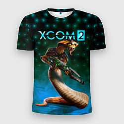 Мужская спорт-футболка XCOM ИКС КОМ рептилия