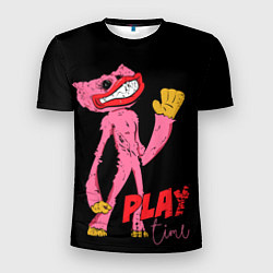 Мужская спорт-футболка Розовый Хагги Poppy Playtime
