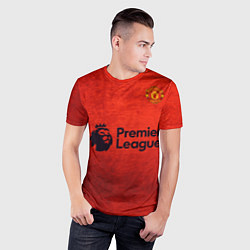 Футболка спортивная мужская MU Manchester United MU, цвет: 3D-принт — фото 2