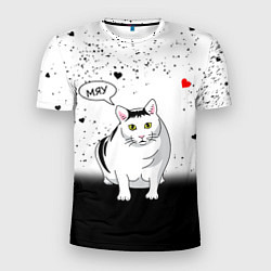 Мужская спорт-футболка CAT LOVE