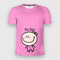 Футболка спортивная мужская Its girl, цвет: 3D-принт