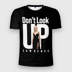 Мужская спорт-футболка Dont look up: Jennifer Lawrence