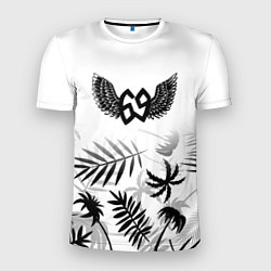 Мужская спорт-футболка 6IX9INE - Tropical 69