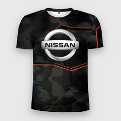 Футболка спортивная мужская Nissan xtrail, цвет: 3D-принт