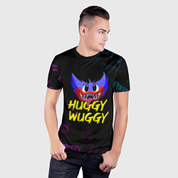 Футболка спортивная мужская HUGGY WUGGY PATTERN, цвет: 3D-принт — фото 2