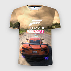 Футболка спортивная мужская Forza Horizon 5 Игра, цвет: 3D-принт