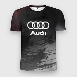 Мужская спорт-футболка Audi туман