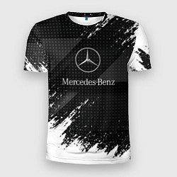 Футболка спортивная мужская Mercedes-Benz - Темный, цвет: 3D-принт