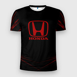 Мужская спорт-футболка Honda - Тонкие линии