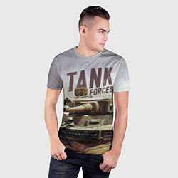 Футболка спортивная мужская Forces Tank, цвет: 3D-принт — фото 2