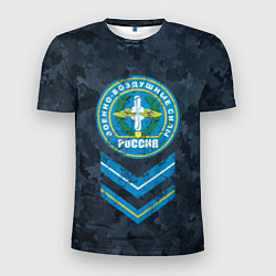 Мужская спорт-футболка Эмблема ВВС