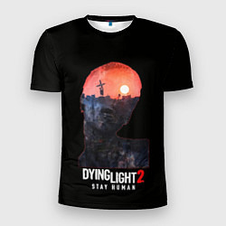 Мужская спорт-футболка Dying Light Stay Human