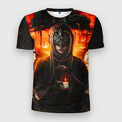 Мужская спорт-футболка FIRE KEEPER Dark SOULS III Дарк соулс