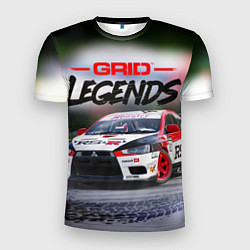 Мужская спорт-футболка Grid-Legends car