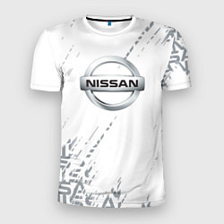 Футболка спортивная мужская Ниссан nissan Паттерн, цвет: 3D-принт