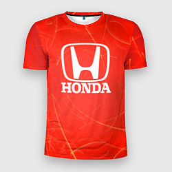 Футболка спортивная мужская Honda хонда, цвет: 3D-принт