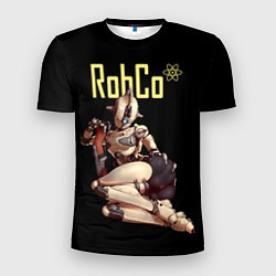 Мужская спорт-футболка Fallout - RobCo