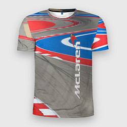 Футболка спортивная мужская McLaren Racing Route, цвет: 3D-принт