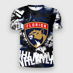 Мужская спорт-футболка Florida Panthers, Флорида Пантерз