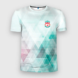 Футболка спортивная мужская Liverpool лфк, цвет: 3D-принт